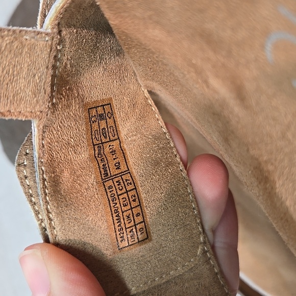 Vionic Women Samar Snakeskin Leather Ankle Sandals Shoes Sz 10 - Picture 11 of 11